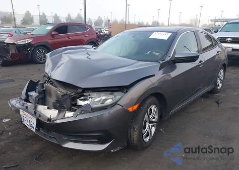 2017 Honda Civic Lx из США, поврежденный, VIN 2HGFC2F55HH560315